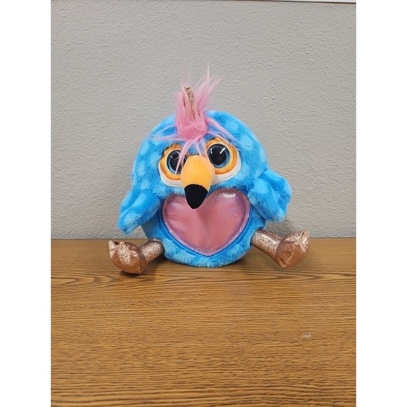 Zuru Rainbocorns Stuffed Animal Plush Lot of 4 Bunny Tucan Owl Cat 9" - Picture 3 of 5